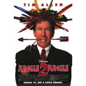  Jungle 2 Jungle Original 2 sided 27 X 40 Movie Poster 1996 