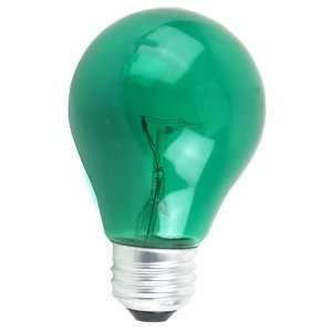  Green Party Light Bulb, 25 Watt