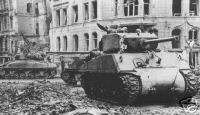 WW2 Photo M4 Sherman Tank Germany 1945 WWII  