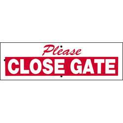 Swimming Pool & Spa Safety Sign   Close Gate  