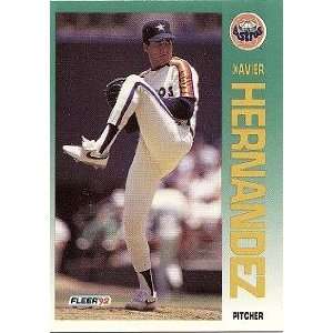  1992 Fleer #437 Xavier Hernandez