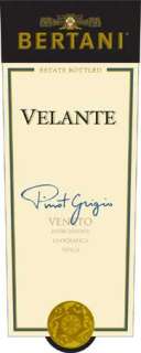   bertani wine from veneto pinot gris grigio learn about bertani wine