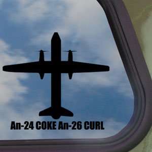  An 24 COKE An 26 CURL Black Decal Military Soldier Sticker 