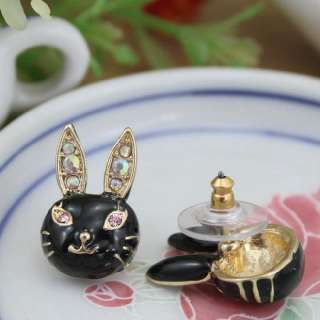 New Lovely Fashion Style Betsey Johnson Rabbit Studs Earring Z08 