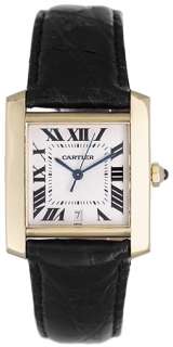 black strap band with 18k yellow gold cartier buckle comments pre 