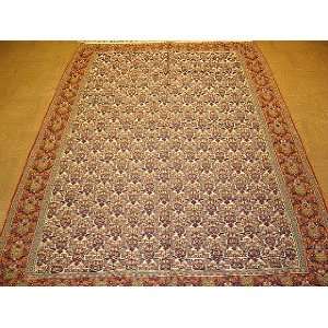   Hand Knotted Senneh Persian Rug   75x51 