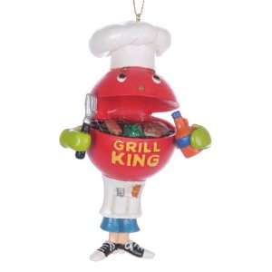  Grill King Christmas Ornament