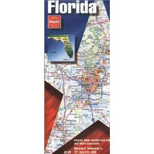  Florida (USA Maps) (9781551987279) Mapart Publishing 