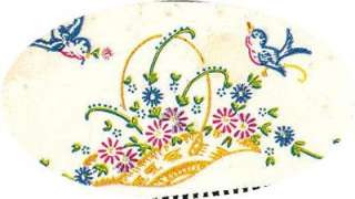 225 Hand Embroidery for Pillow Cases Vogart Treasures  