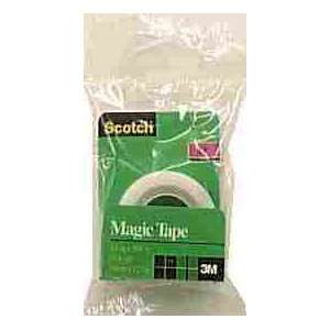  3M Scotch Magic Tape Refill .75X500 205 3M; 12 Items 