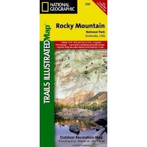  Rocky Mountain National Park Hiking Map [Map] Trails 