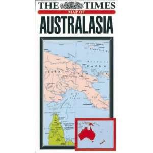  The Times Map of Australasia (9780723008248) Times Books Books