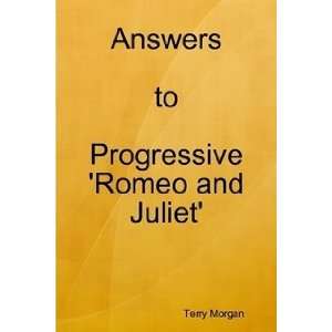  Answers to Progressive Romeo and Juliet (9781409240495 