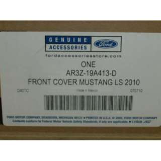 2010 2011 2012 Mustang V6 OEM Genuine Ford Parts Front End Cover Bra 