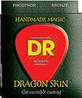 DR Strings DSA 11 Dragon Skin K3 Coated Acoustic Strings Medium Light