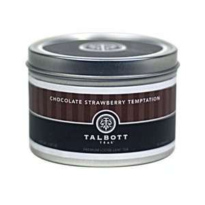Tea Talbot Chocolate Strawberry Temptation 2.75 Ounce Tins