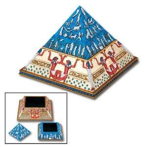  Egyptian Pyramid Box   6818 Collectible Egypt Jewelry 