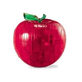 Great American Puzzle Factory Apple   3D Crystal Puzzle   Red, Green