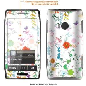   Decal Skin STICKER for Nokia X7 case cover X7 285 Electronics
