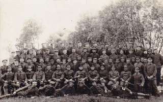 ORIGINAL WW1 PHOTO of a GERMAN ARMY SOLDIER UNIT  