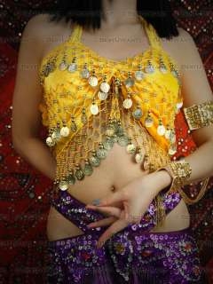 Tribal Belly Dance Velvet Bra Top Brassiere Costume NEW  