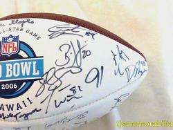 2006 NFL PRO BOWL NFC SIGNED FOOTBALL 45 SIGS PSA DNA  