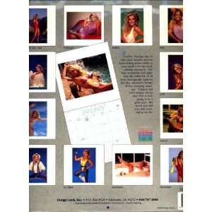  Heather Thomas 1990 Pin up Swimsuit Calendar 