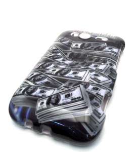 NEW HTC Wildfire S VIRGIN MOBILE Case Skin Cover Money Stack Paper 