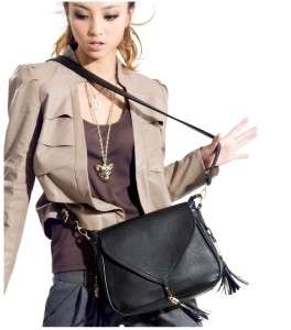 BNFashion Women Korean Hobo PU leather lady shoulder bag Large 