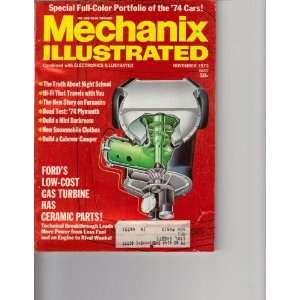  Mechanix Illustrated November 1973 (Combined With 