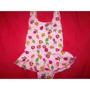  Baby Girl 1 pc bathing suit   Small 