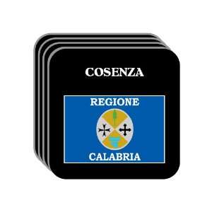  Italy Region, Calabria   COSENZA Set of 4 Mini Mousepad 
