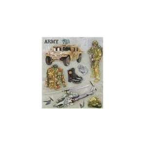  Army 3d Embellishments Arts, Crafts & Sewing