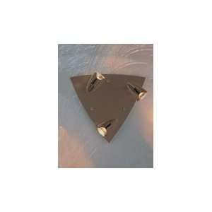  Holtkoetter Old Bronze Triangle 3 Light Spotlight