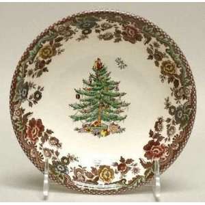  Spode Christmas Tree Grove Coupe Cereal Bowl, Fine China Dinnerware 