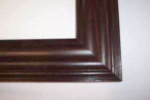 Americana Mahogany Picture Frames Wood 2.5 inch 10x20  