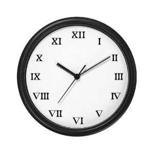  Roman Number Christian Wall Clock by 