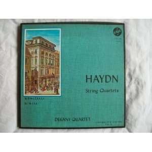  QUARTET Haydn String Quartets Op 33/1 3 LP box set Dekany Quartet