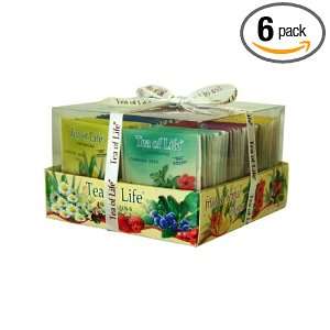 Tea Of Life Fruit & Herbal Blend Flavored, 48 Count Gift Tray, 3.4 