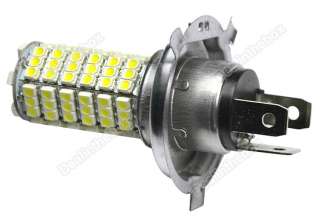  120 LED 3528 SMD H4 White Fog Driving Parking Light Lamp Bulb DC 12V 