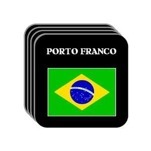 Brazil   PORTO FRANCO Set of 4 Mini Mousepad Coasters