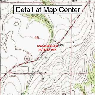   Map   Grangeville East, Idaho (Folded/Waterproof)