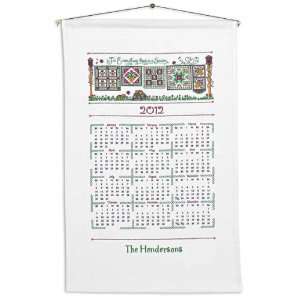  Personalized Quilt Calendar Towel