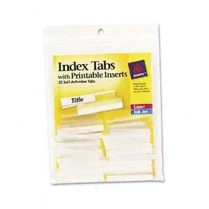  Avery  Self Adhesive Tabs w/Printable Inserts, 1 1/2in 