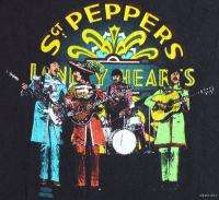 THE BEATLES Vintage SHIRT 90s T SGT. Peppers 25th Anniversary  