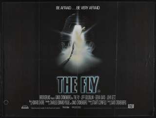 THE FLY 1986 Jeff GOLDBLUM 30X40 HORROR MOVIE POSTER  