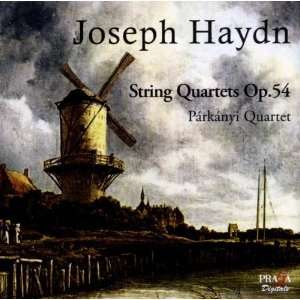 Haydn String Quartets Op.54 Nos.1 3 Parkanyi Quartet, Franz Joseph 