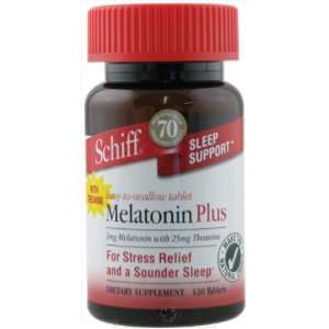  Schiff Sleep Support Melatonin Plus 3 mg 120 tablets 