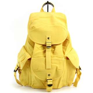 colors black pink yellow material canvas style backpacks size length 