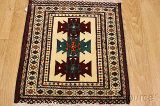 SMALL SQUARE 2X2 BALOUCH PERSIAN ORIENTAL RUG AREA NEW  